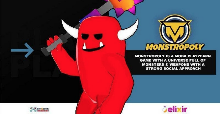 Satoshi’s Games Launches Monstropoly, the Highly Anticipated, Blockchain-Based, Esports Play2Earn Game