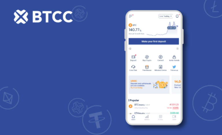 BTCC Exchange: Major app update to version 6.0.0 brings an all-new crypto trading experience