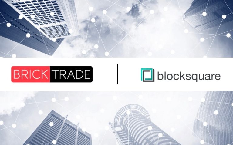 Bricktrade joins forces with Blocksquare in a strategic partnership to bring the real-estate ecosystem on-chain through tokenisation