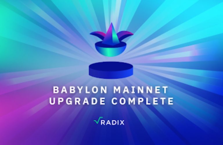 Radix Babylon upgrade marks new era for Web3 user and developer experience