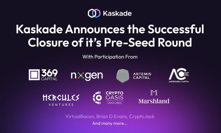 Kaskade Finance closes successful pre-seed round