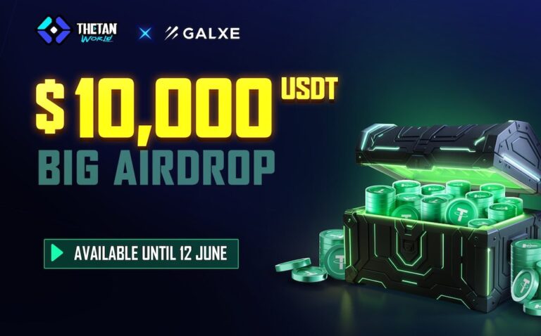Thetan World Launches The Airdrop Event: Prize Pool Of 10,000 USDT