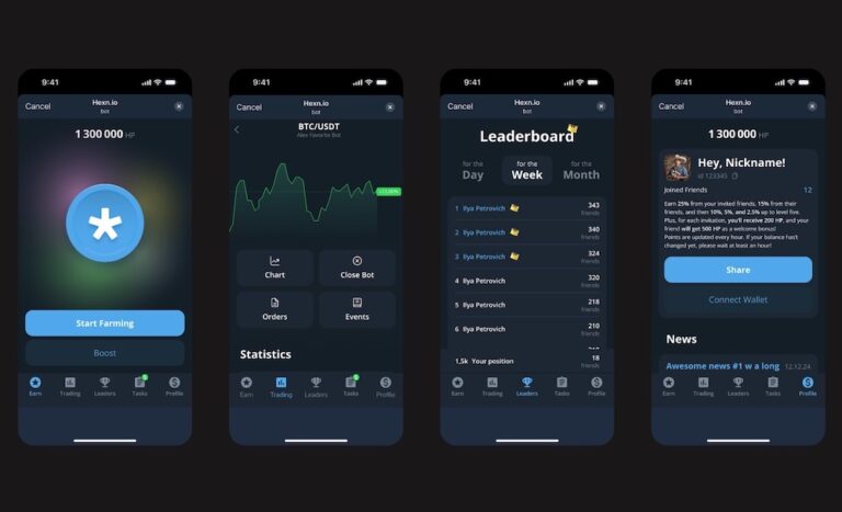 HEXN.IO new Telegram app hits 6M users in under two months