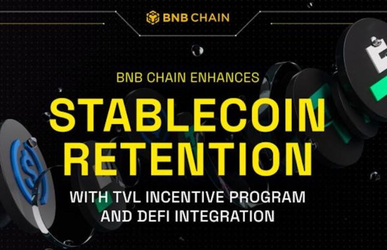 BNB Chain Enhances Stablecoin Retention with TVL Incentive Program and DeFi Integration